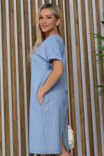 Платье Покоряя сердца (джинс) П13460-1М LT Collection