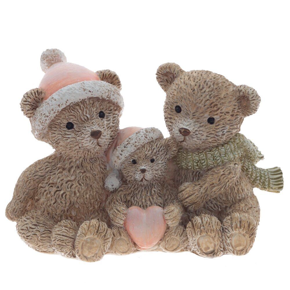 GAEM Фигурка декоративная "Мишки", L10,5 W5 H7 см