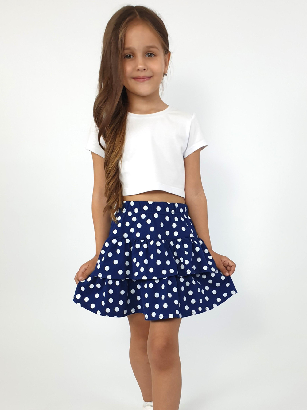 718-13 Юбка для девочки