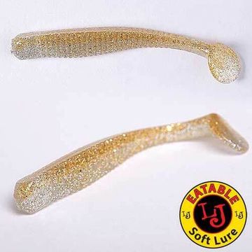 Виброхвосты съедобные LJ Pro Series LONG JOHN 3.1in (7,9 см), цв. T04, 8 шт.