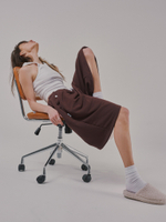 Baggy Shorts LOGO French Roast