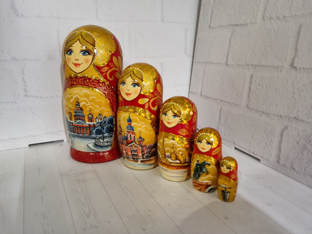 Матрешка 5 мест, Виды Города