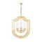 Подвесная люстра Lumina Deco Trulia LDP 8006-6 F.GD