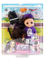 Кукла Ася "Экстремальные приключения" плстм. 26см (Весна)