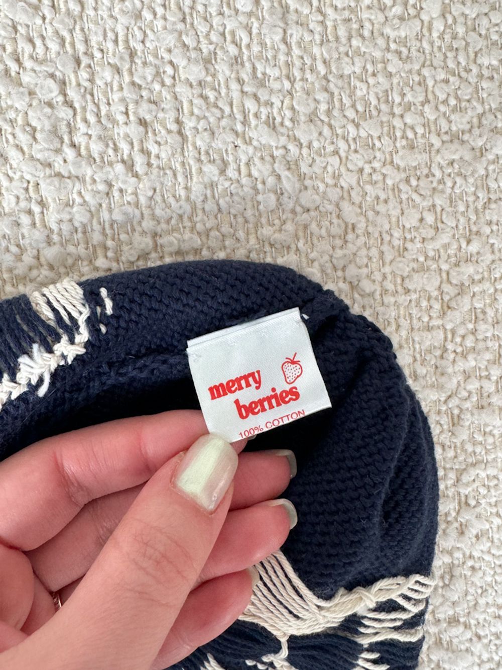 Хлопковая шапка Merry Berries, 68