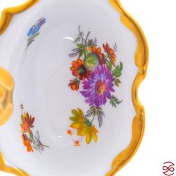 Солонка Queen's Crown Мейсенский букет