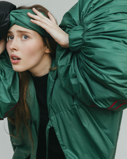 Повязка для волос Princess Headband Green