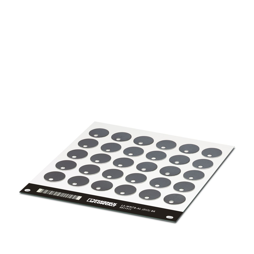 0831798 - LS-WMTB-AL (D25) BK CUS - Держатель маркировки кабеля