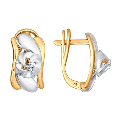 Серьги Au 585 (1020924)