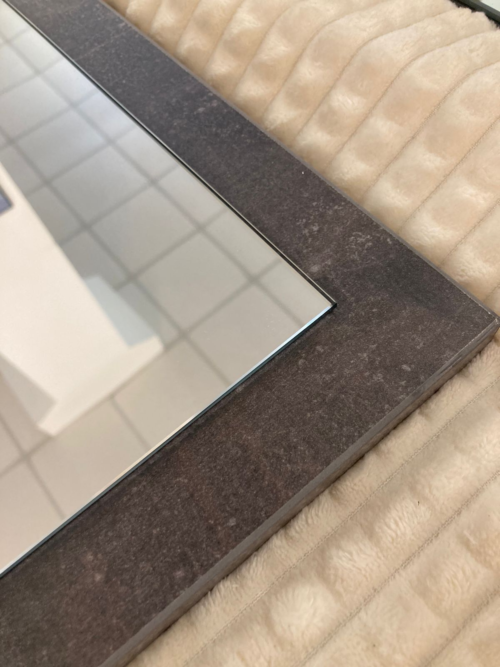 Зеркало к комоду Клео Дуб Юкон/Ателье темное