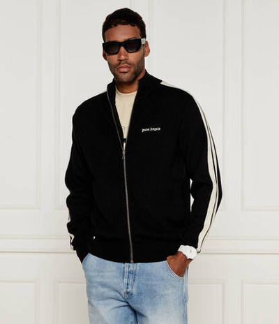 Свитер TRACK Palm Angels - черный(PMHA028F 24KNI001)