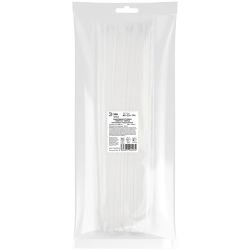 Кабельная стяжка ЭРА NO-224-194 (хомут) нейлоновая 4.8 х 400 мм белая (100 шт/уп) Simple