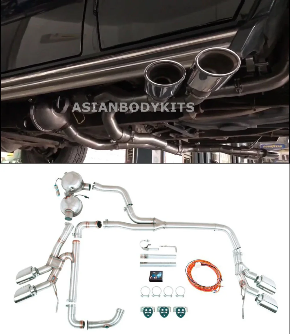 Выхлопная система для Mercedes-Benz G-class G350D active sound exhaust system G63 look (2013-2017)