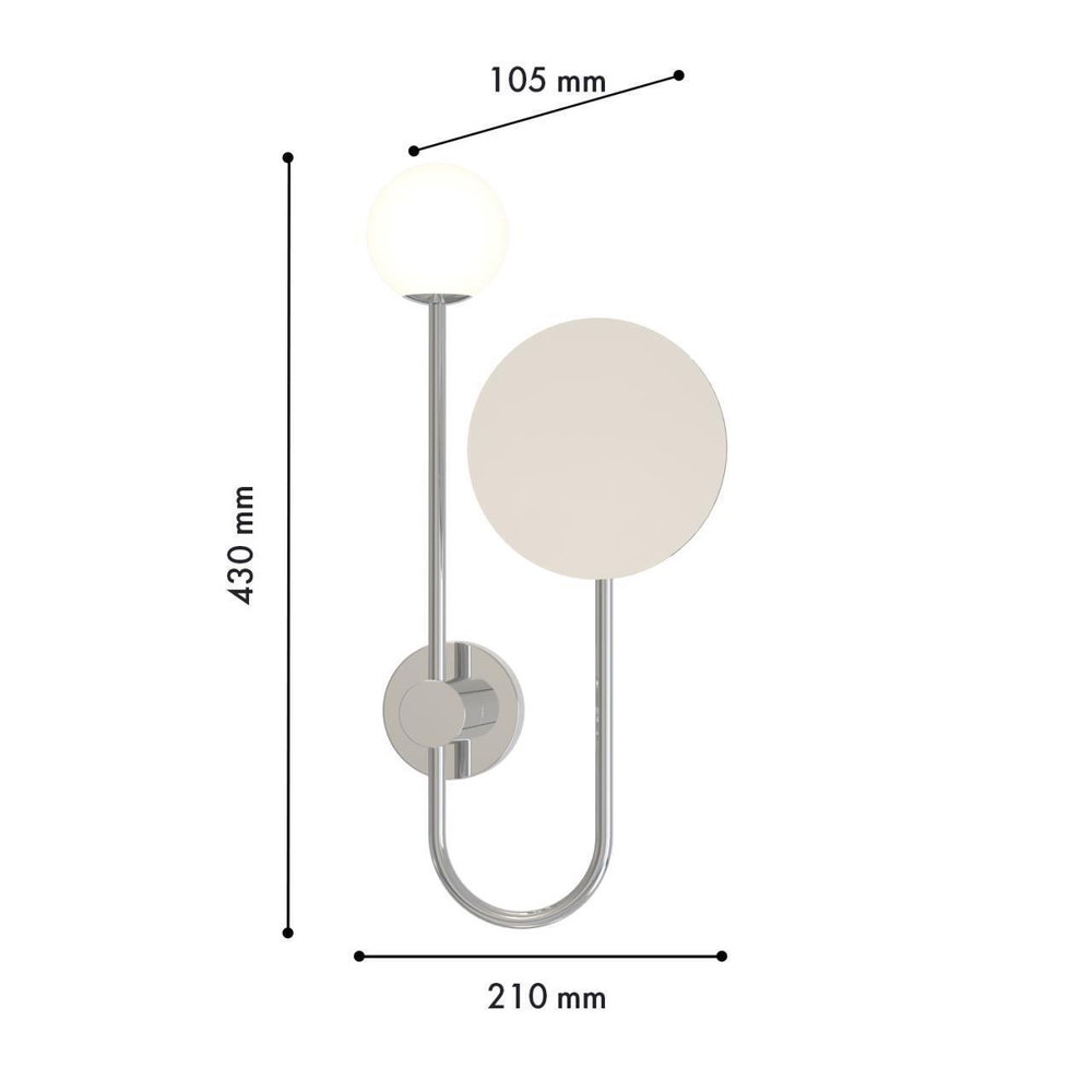 Настенный светильник Favourite Venus 4565-1W