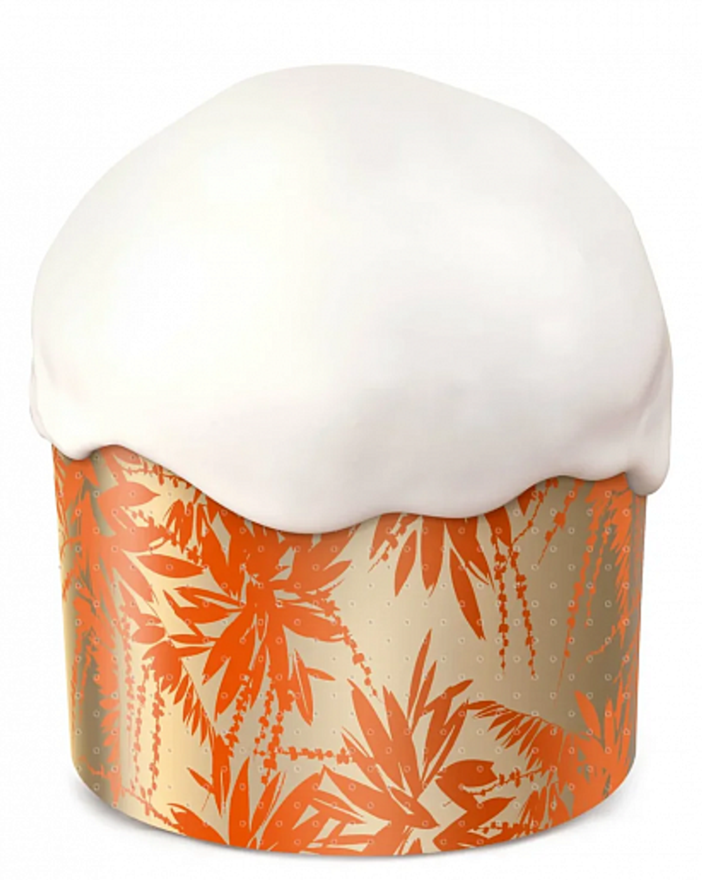 Форма бумажная для кулича d110*h85 мм СКАЗОЧНЫЙ ЛЕС