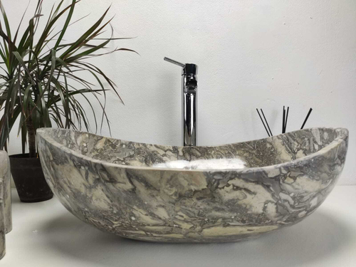 Раковина из мрамора Oval Doreng OM-60905 (55*38*19)