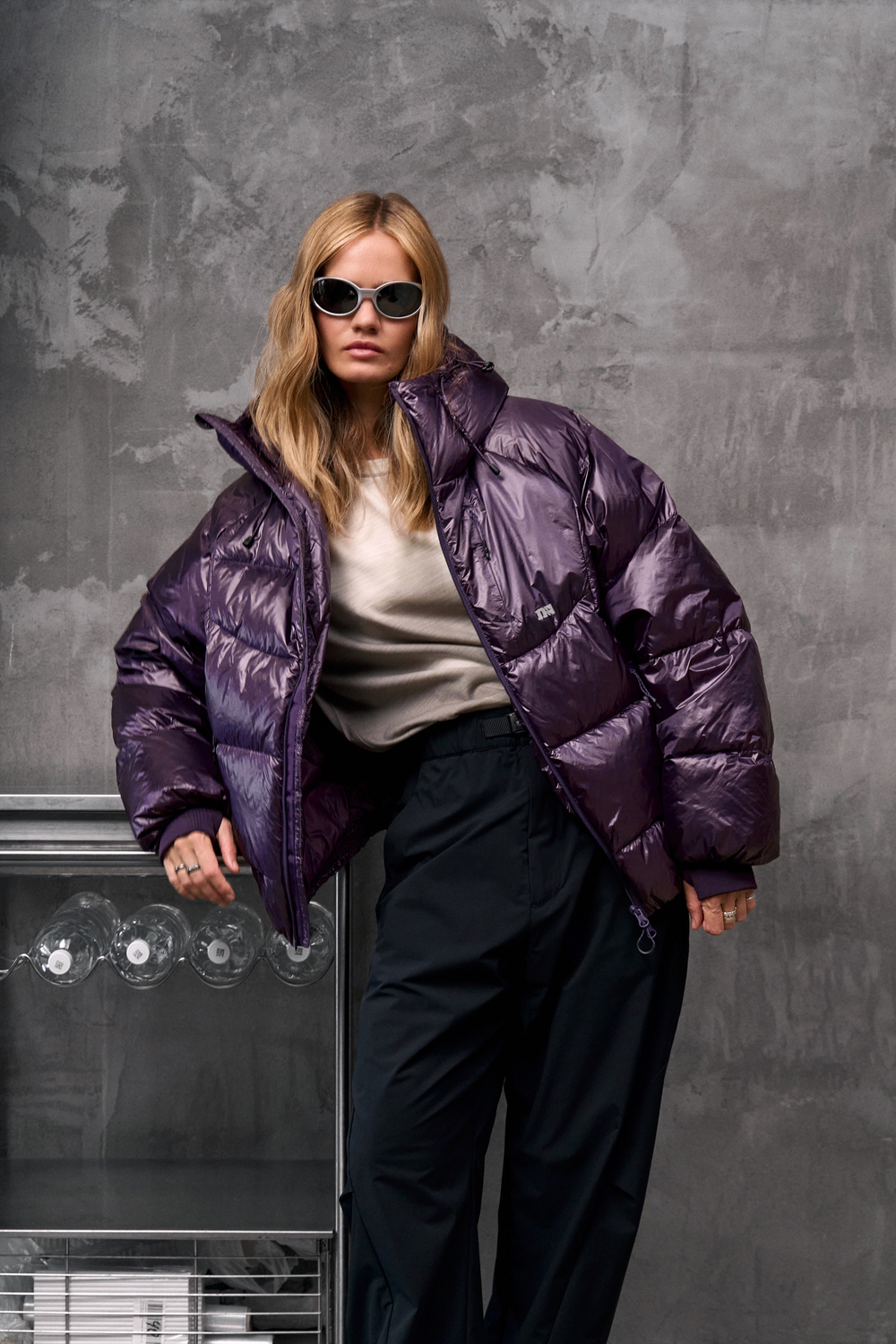 Куртка Nothomme Chasing The Light Down Jacket "Twilight Purple"