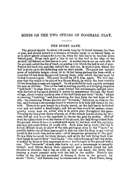 The book of rules of the game of foot-ball | Charles William Alcock
