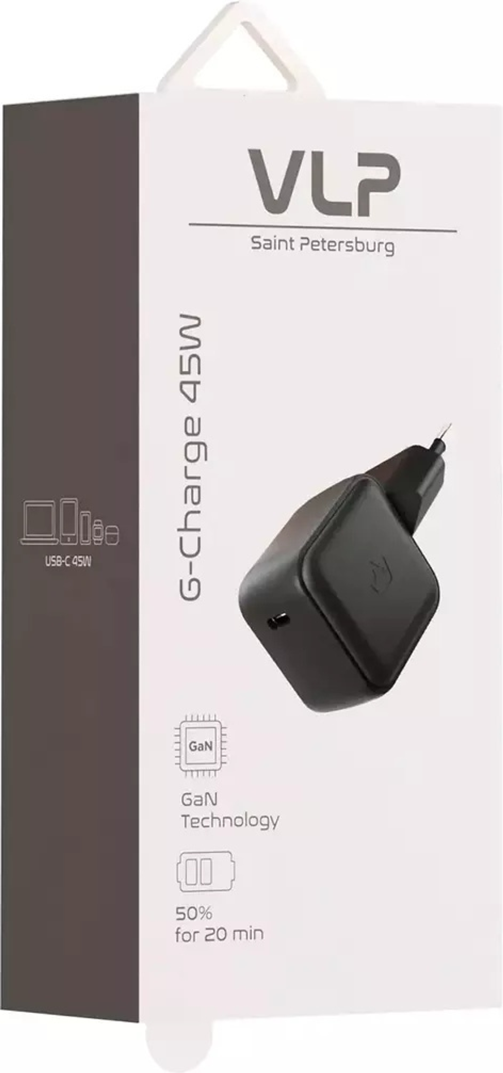 Зарядное устройство VLP G-Charge USB Type-C черный