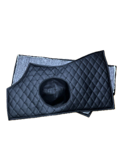 Утеплитель под фары внутр. УАЗ 452 Буханка, 2206, 3303 (чёрная нить Бабочка)