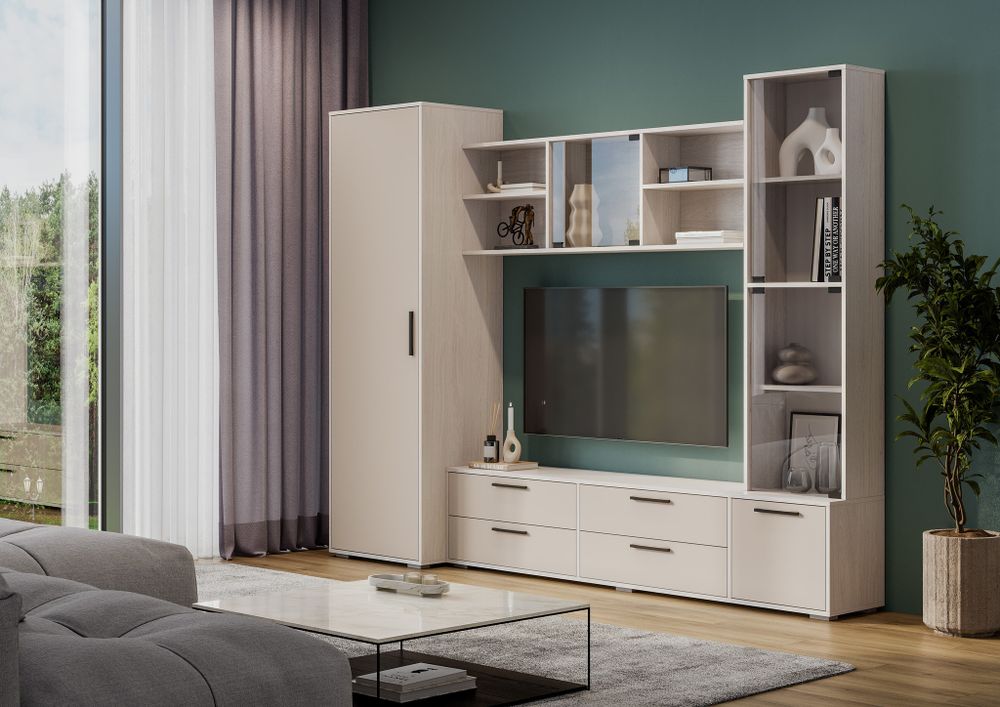 ГАРМОНИЯ-7 Анкор белый/сатин