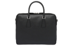 PRADA Saffiano Leather Briefcase, Handbag Men"s Black
