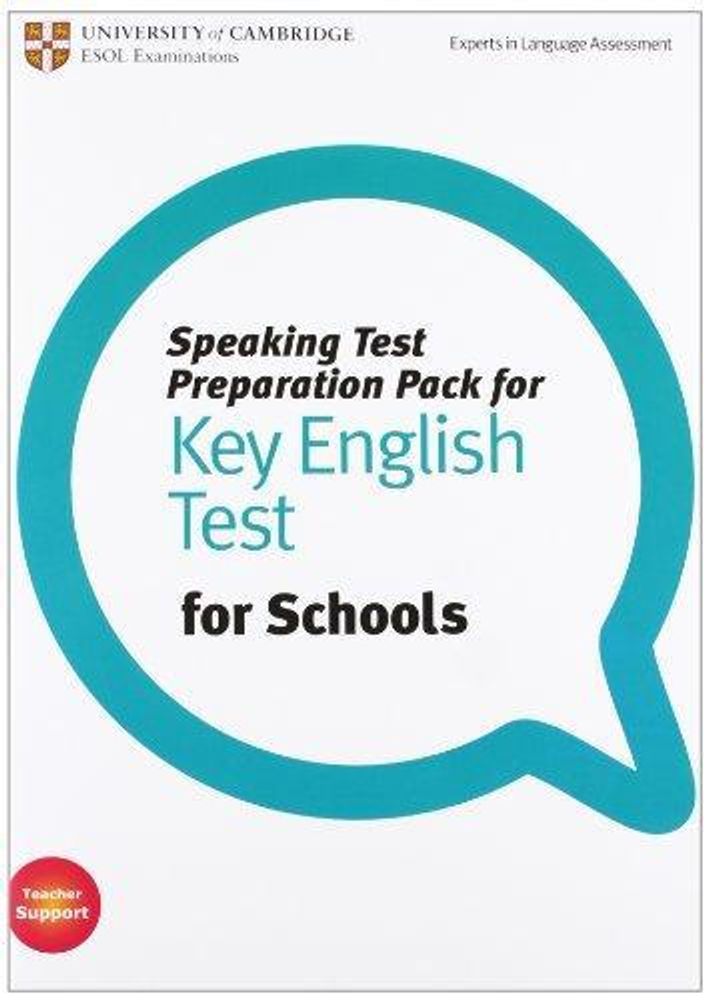 Speaking Test Preparation Pack for KET for Schools Paperback with DVD