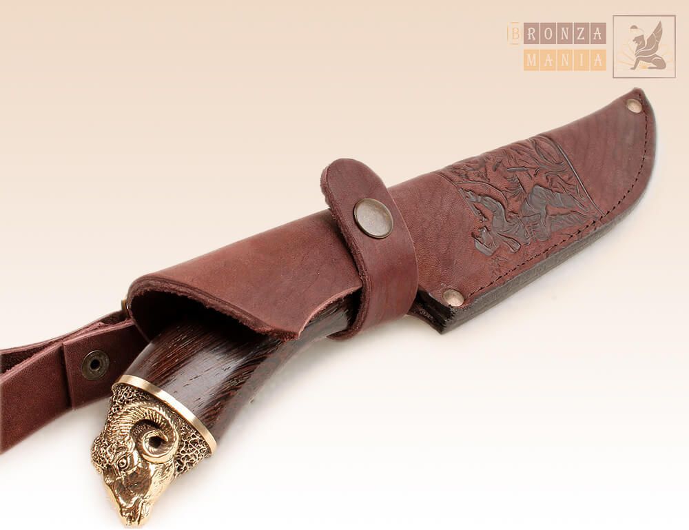 нож Баран с чехлом