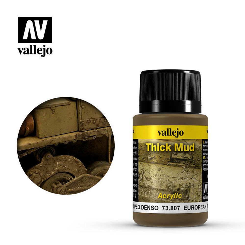 Weathering Effects 40ml. European Thick Mud