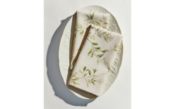 Zara Home столовая салфетка из хлопка, цветочный мотив, 45 45 см (комплект 2 шт.) · 4253/022