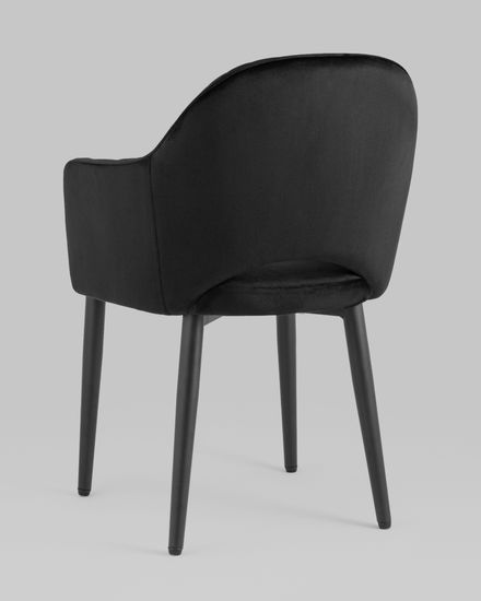 Стул Венера диамант NEW, велюр черный NP (набор 2 шт)