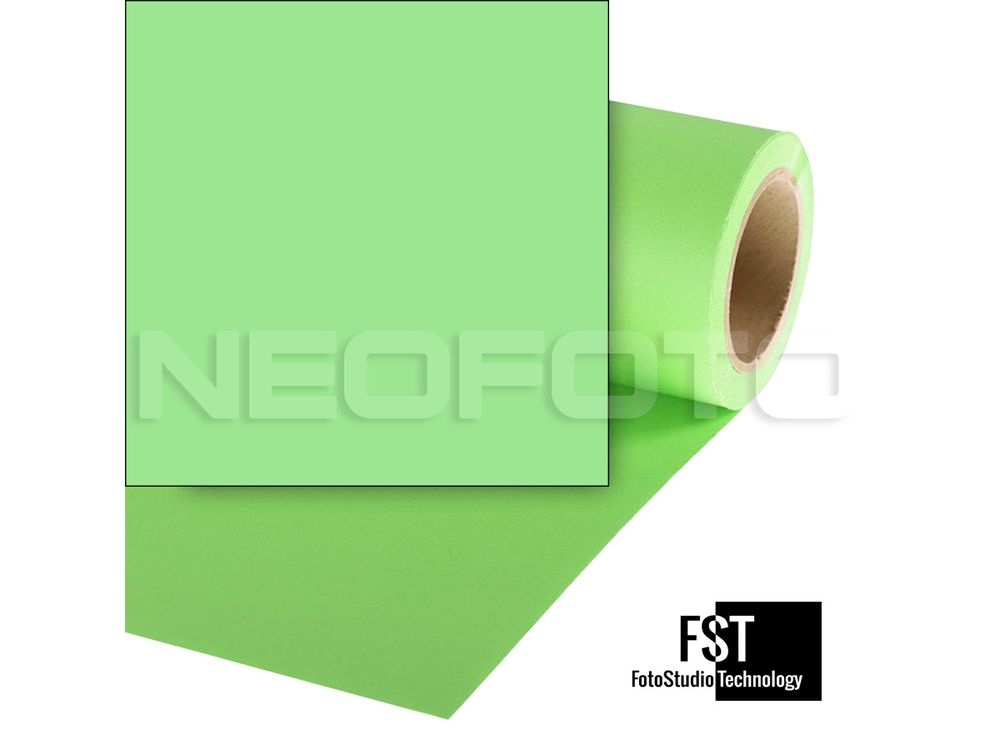 Фон бумажный FST 2,72X11 М 1026 SPRING GREEN весенняя зелень