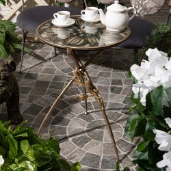 Столик декоративный Зарнички Санфлауэр Каштан