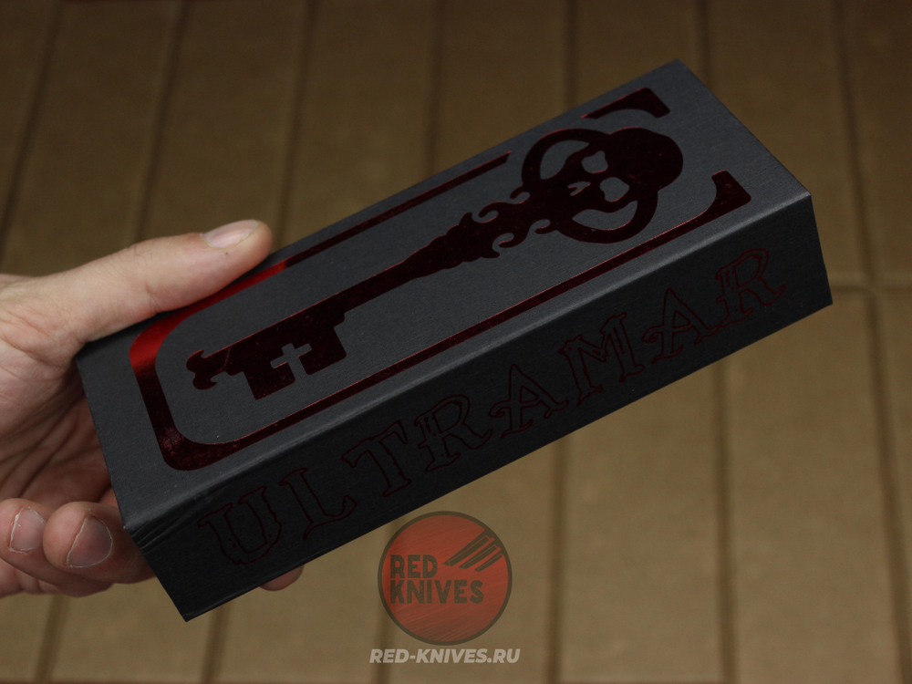 Нож CHAVES KNIVES 229 REDENCION KICKSTOP FLIPPER KNIFE TITANIUM CHISEL RK-432