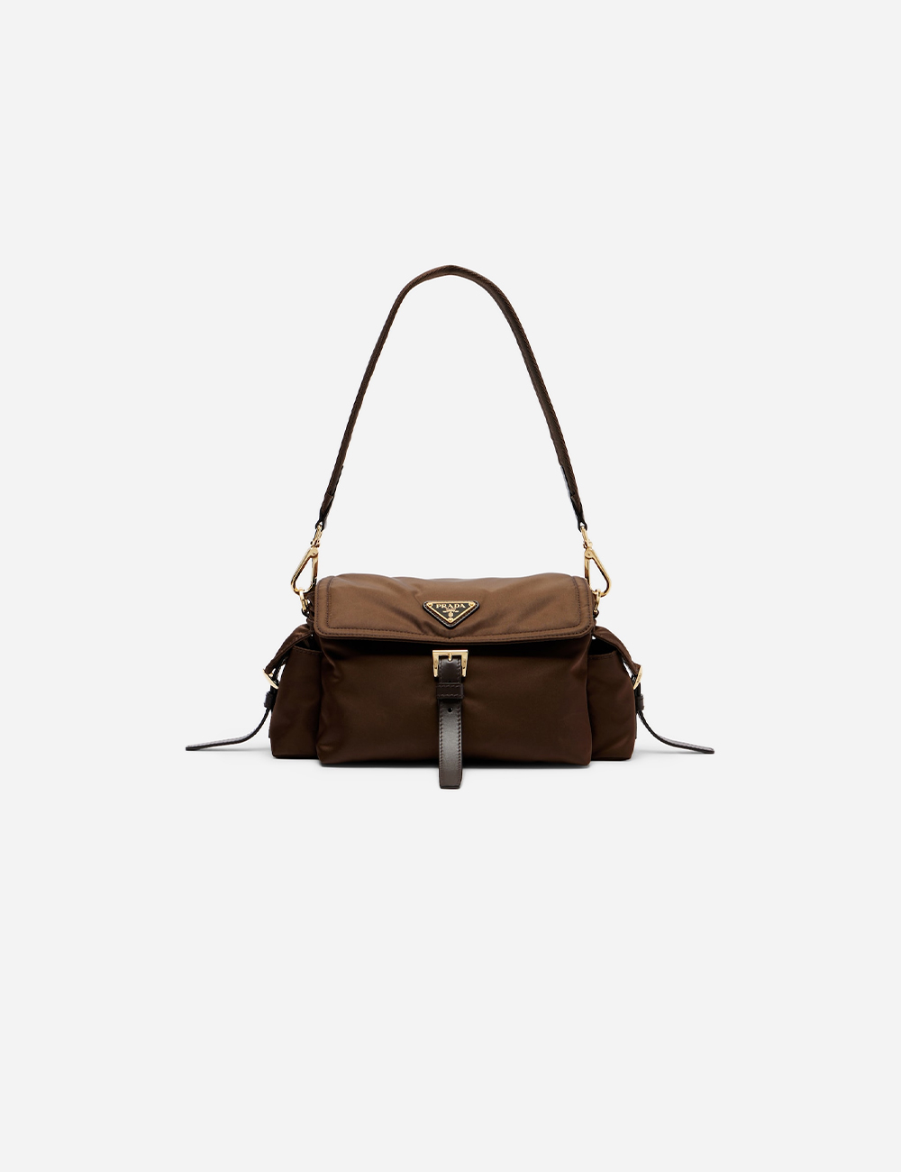 Сумка Prada Explore Medium Re-Nylon Shoulder "Brown"