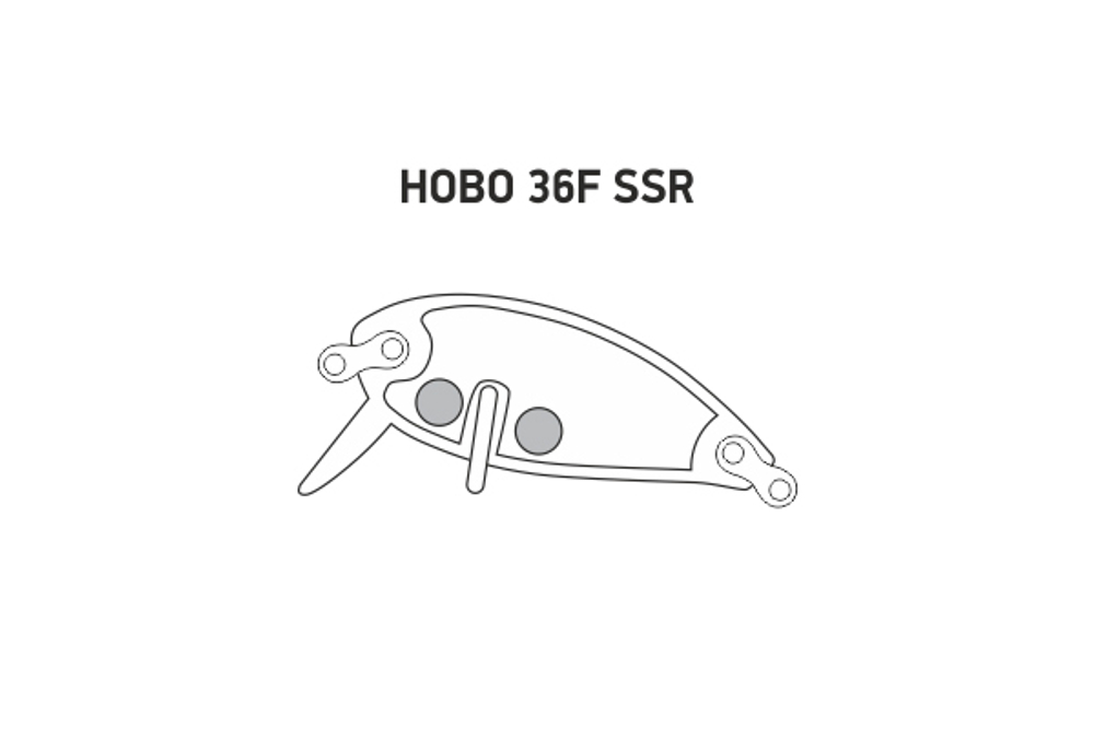 Воблер LureMax HOBO 36F SSR-088 3,5 г.