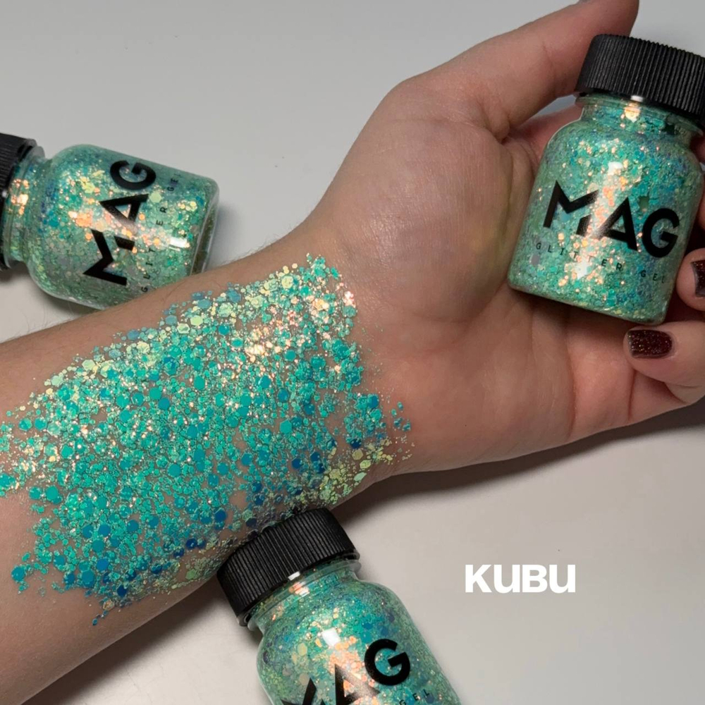 Гель-блестки MAG Киви 38 гр