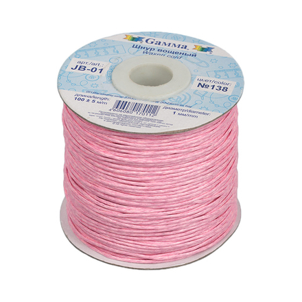 Шнур  "Gamma" вощеный, 1мм, №138