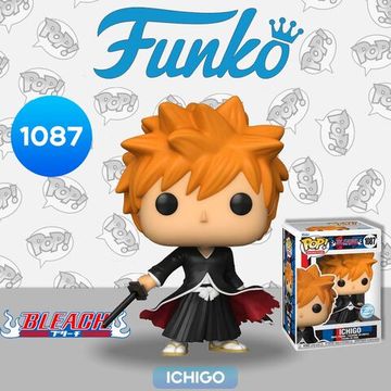 Фигурка Funko POP! Animation Bleach Ichigo Kurosaki (Bankai) (Exc) (1087) 56116. Товар уцененный