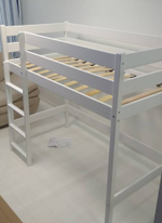 Кровать Березка 7 с игровой зоной с двойным бортом по периметру