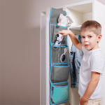 Кармашки для детского сада на резинке. Экскаватор