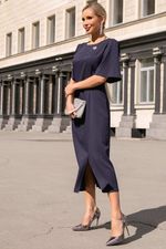 Платье "Астра" (блю) П3977 LT Collection (Акция)