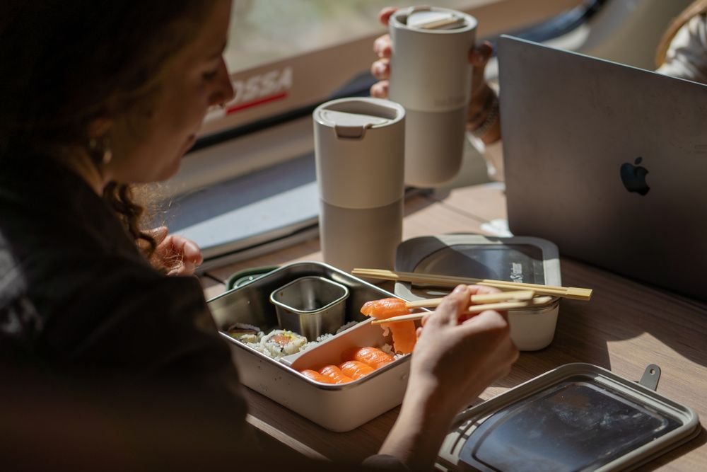 Ланч-бокс Klean Kanteen Meal Box 34oz (1005 мл) Tofu