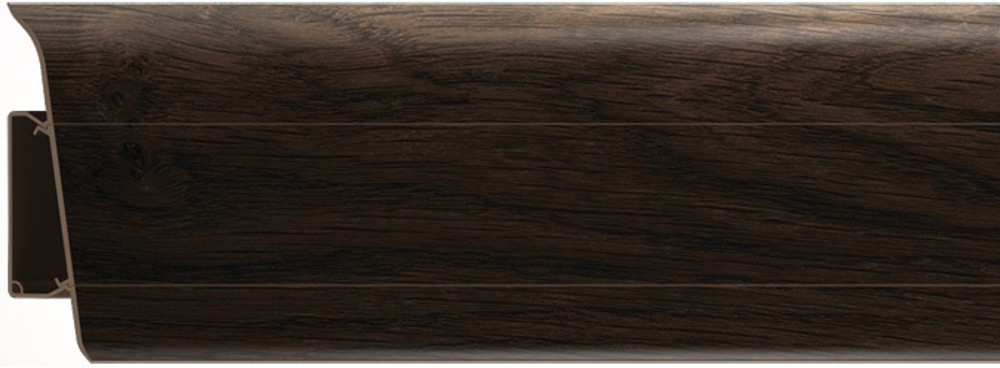 Плинтус 76мм "Royal" №206 Дуб графский