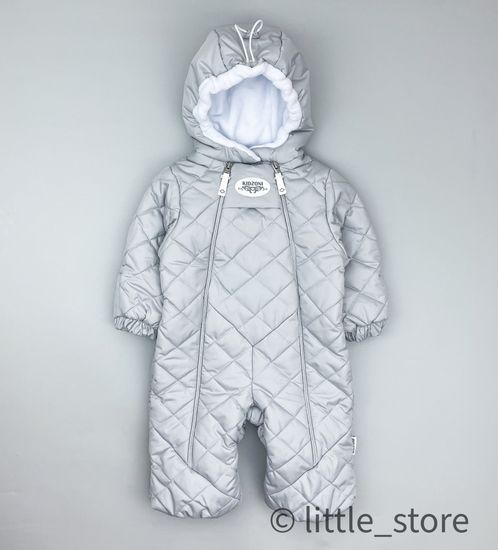 Комбинезон демисезонный "Коди+" Светло-серый