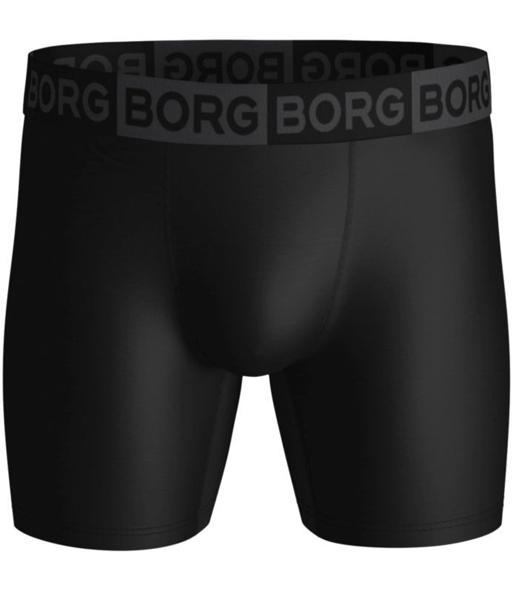 Мужские боксеры спортивные Björn Borg Shorts Philip Solid 1P - black beauty