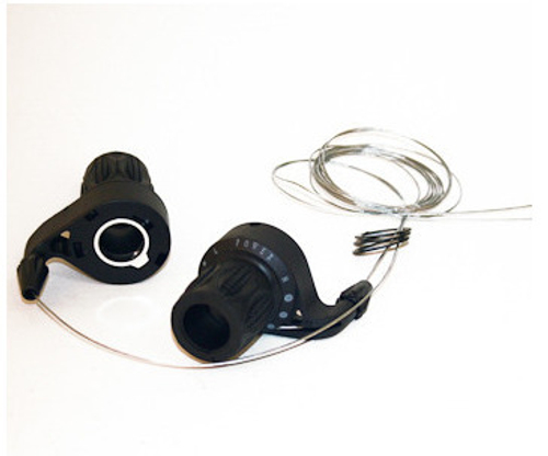 Шифтеры Power SFT-30 3 friction/6 indeХ, компл.из 2-х шт. на 3 и 6 скоростей,31929