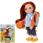 Кукла Ася "Приключения в горах" плстм. 26см (Весна)