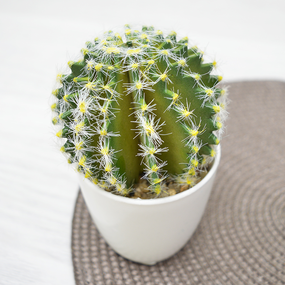 Цветы искусственные в кашпо, PP/PVC