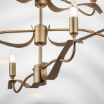 733263 Люстра RAGNO 6х40W E14 ЗОЛОТО